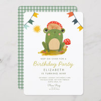 Hop on Over Frog Anniversaire