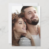 Invitation Hope Dream Photo Wedding Save the Date (Devant)