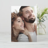 Invitation Hope Dream Photo Wedding Save the Date (Debout devant)