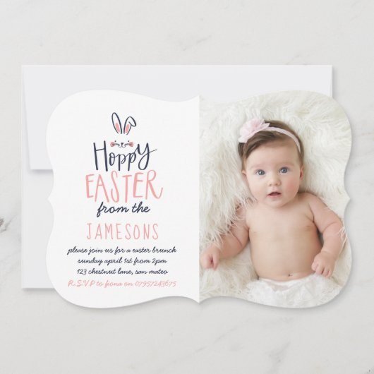 INVITATION HOPPY EASHY BUNNY (Devant)