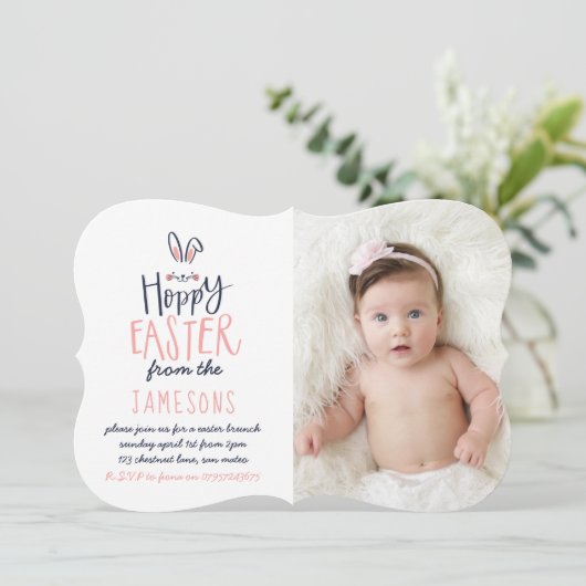 INVITATION HOPPY EASHY BUNNY (Debout devant)