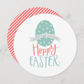 INVITATION HOPPY EASTER (Devant / Derrière)