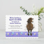 Invitation Horaire de la fête Appaloosa Horse (Debout devant)