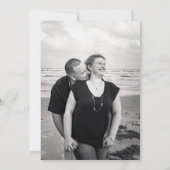 Invitation Horaire de réception de M. et Mme Palfrey (Dos)