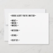 Invitation Horde Night Party (Dos)