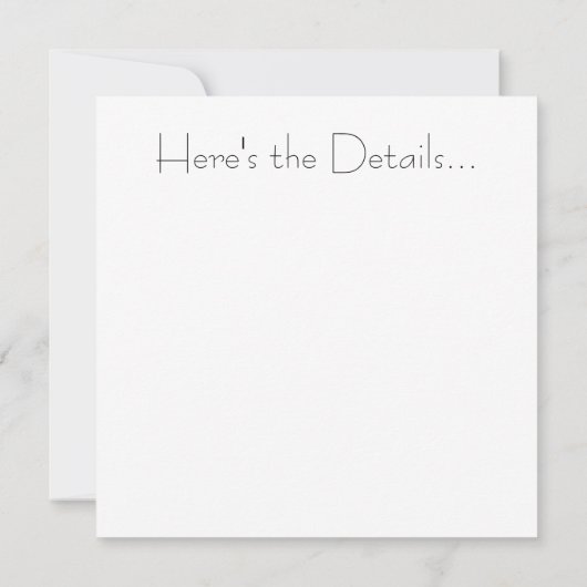 INVITATION HORIZON MCLR 2 D'ATLANTA LA GÉORGIE - (Dos)