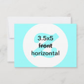 invitation horizontal 3,5 x 5 (Devant)