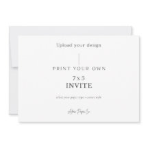 invitation horizontal 5x7 : Téléchargez votre prop