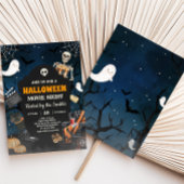 Invitation Horreur Horreur Halloween Soirée de cinéma
