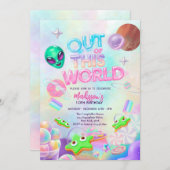 Invitation hors de ce monde (Devant / Derrière)