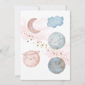 Invitation Hors de ce monde l'anniversaire de enfant d'aventu (Dos)