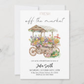 Invitation Hors Fête des mariées Du Marché (Devant)