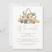 Invitation Hors Fête des mariées Du Marché (Devant)