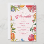 Invitation Hors Fête des mariées du marché agricole (Devant)
