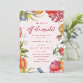 Invitation Hors Fête des mariées du marché agricole (Debout devant)