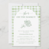 Invitation Hors Fête des mariées du marché des agriculteurs (Devant)