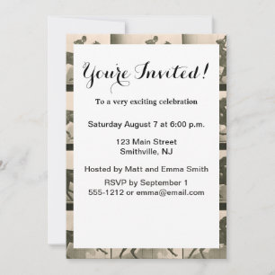 Invitation Horse Motion Photographie Vintage