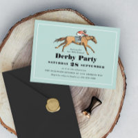Horse Racing Anniversaire Derby Party