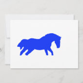 Invitation Horse Royal Professional Business Card (Dos)