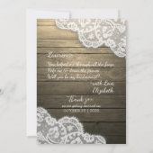 Invitation Horseshoe Hydrangea Wood Serez-Vous Ma Femme D'Acc (Dos)