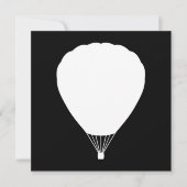 Invitation hot air balloon (Devant)