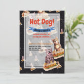 Invitation Hot Chig Cat Party (Debout devant)