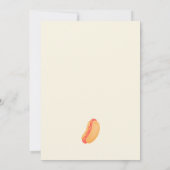 Invitation Hot Dog! Cook out themed, Any age birthday (Dos)