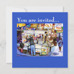 Invitation Hot Dog God, New York