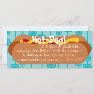 Invitation Hot Dog ! Parti