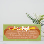 Invitation Hot Dog ! Parti (Debout devant)