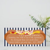 Invitation Hot Dog ! Parti (Debout devant)
