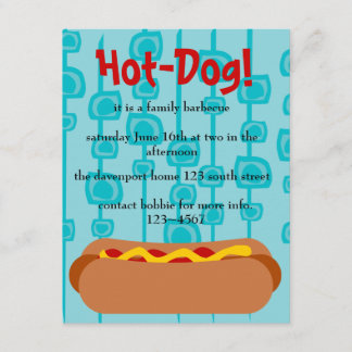 Invitation Hot Dog ! Parti