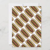 Invitation Hot Dog Quartier Réunion pique-nique fête de cuisi (Dos)