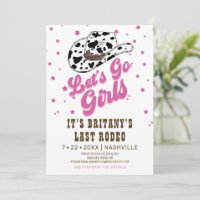 Hot rose Allons-y Filles Bachelorette Party
