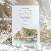 Invitation Hotel Cipriani Venice Italie Mariage