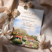 Invitation Hotel Il Pellicano Mariage italien Enregistrer la