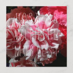 Invitation Hôtesse avec le Mostest !Carte de remerciements