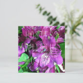 Invitation Hôtesse avec le Mostest !Carte de remerciements (Debout devant)