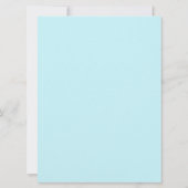 Invitation Housse de poche Gerbera Daisy Orange Aqua (Dos)