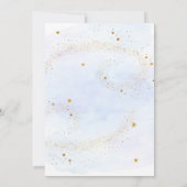 Invitation Houston Nous Avons Un Garçon Astronaut Baby shower (Dos)