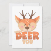 Invitation How Deer You (Dos)