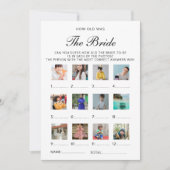 Invitation How Old Was The Bride Wedding Bridal Shower Game (Devant)