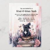 Invitation 👻 🐶 Howl-O-Ween Bash (Devant / Derrière)