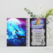 Invitation Howling (Debout devant)