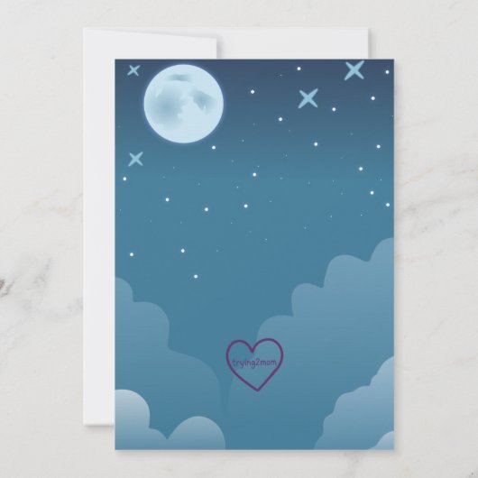 Invitation Howling with Joy, Wolf Baby Shower (Dos)