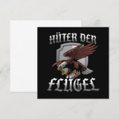 Invitation Hter Der Flgel Falkner Falke Greifvogel Falknerei (Devant / Derrière)