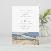 Invitation HUDSON VALLEY Aquarelle New York Skyline Mariage (Debout devant)