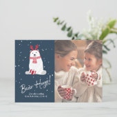 Invitation Hugs d'ours polaire ID Modèle photo851 (Debout devant)