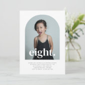 Invitation Huit Anniversaire (Debout devant)