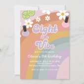 Invitation Huit est vibe Spa Rainbow 8e anniversaire (Devant)